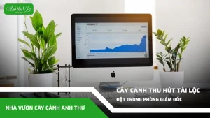 cay canh dat trong phong giam doc thu hut tai loc