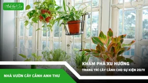 kham pha xu huong trang tri cay canh cho su kien 20 11